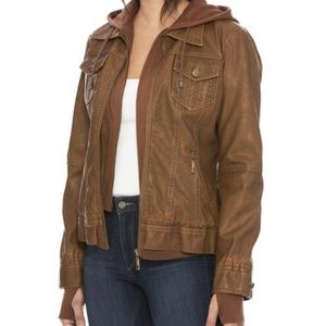 LA Coalition Vegan Leather Jacket